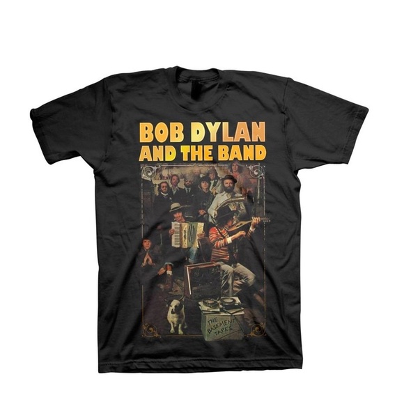 Other - Retro Bob Dylan And The Band Basement Tapes T-Shirt